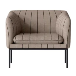 Ferm Living Turn Fauteuil Pasadena Sand/Black