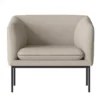 Ferm Living Turn Fauteuil Black Hot M. Sand
