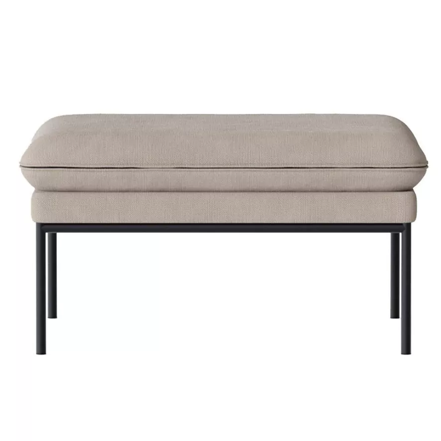 Ferm Living Turn Poef Cotton Linen Natural 1 Ferm Living Turn Poef Cotton Linen Natural