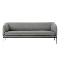Ferm Living Turn Sofa Bank Cotton 3-zits Lichtgrijs