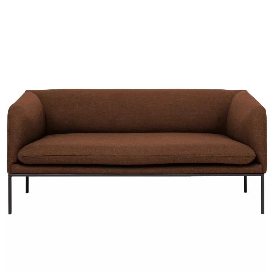 Ferm Living Turn Sofa Bank Fiord 2-zits Rust 1 Ferm Living Turn Sofa Bank Fiord 2-zits Rust