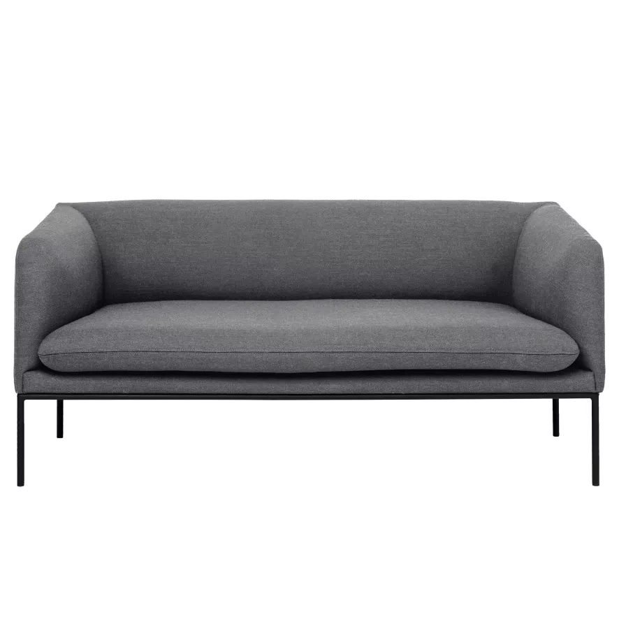 Ferm Living Turn Sofa Bank Fiord 2-zits Lichtgrijs 1 Ferm Living Turn Sofa Bank Fiord 2-zits Lichtgrijs