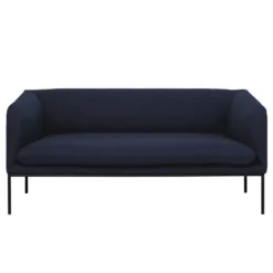 Ferm Living Turn Sofa Bank Fiord 2-zits Donkerblauw
