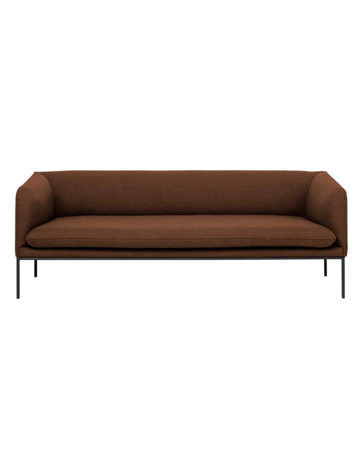 Ferm Living Turn Sofa Bank Fiord 3-zits Rust 1 Ferm Living Turn Sofa Bank Fiord 3-zits Rust