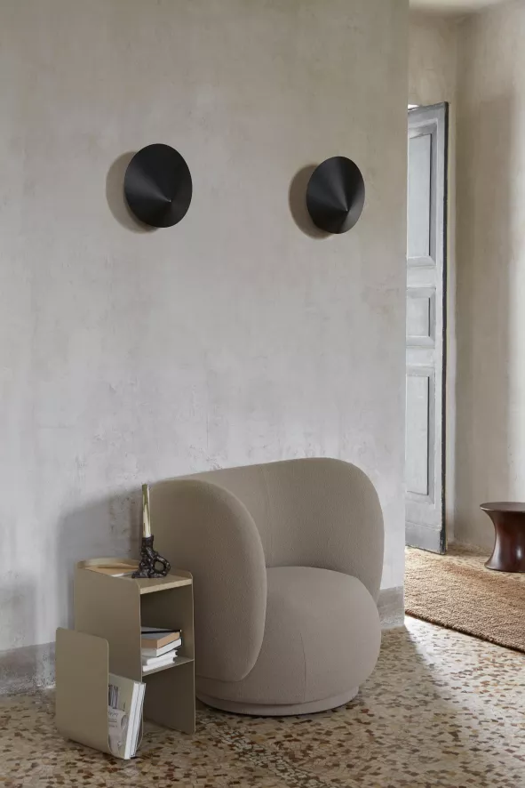 Ferm Living Vault Bijzettafel 33x46 Cashmere 6 Ferm Living Vault Bijzettafel 33x46 Cashmere - Afbeelding 6