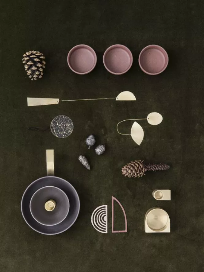 Ferm Living Winterland Forest Treats Kerstdecoratie Black Brass 6 Ferm Living Winterland Forest Treats Kerstdecoratie Black Brass - Afbeelding 6