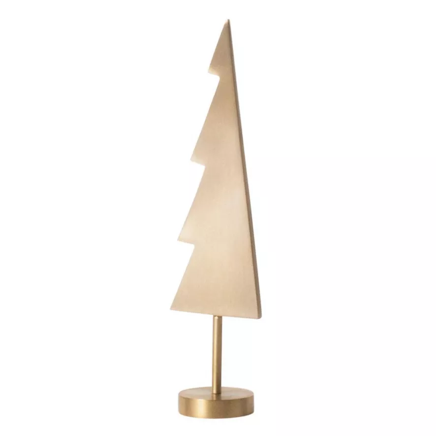 Ferm Living Winterland Tree Kerstdecoratie Outline Brass 2 Ferm Living Winterland Tree Kerstdecoratie Outline Brass - Afbeelding 2