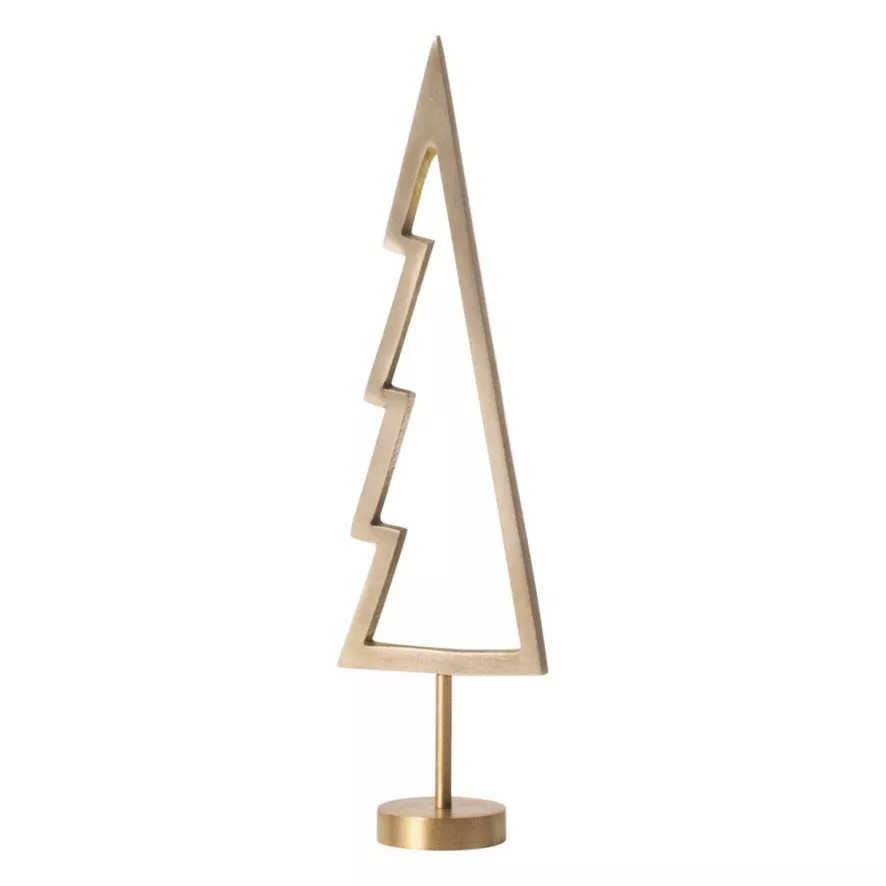 Ferm Living Winterland Tree Kerstdecoratie Outline Brass 1 Ferm Living Winterland Tree Kerstdecoratie Outline Brass