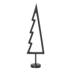 Ferm Living Winterland Tree Woondecoratie Outline Black Brass