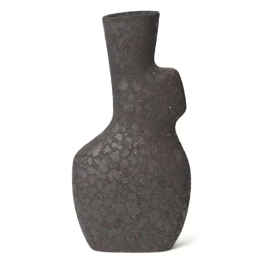 Ferm Living Yara Vaas L Grey Pumice 2 Ferm Living Yara Vaas L Grey Pumice - Afbeelding 2