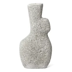 Ferm Living Yara Vaas L Grey Pumice