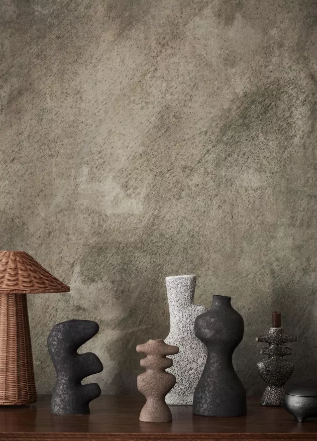 Ferm Living Yara Vaas L Grey Pumice 5 Ferm Living Yara Vaas L Grey Pumice - Afbeelding 5