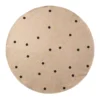 Ferm Living Black Dots Vloerkleed 100