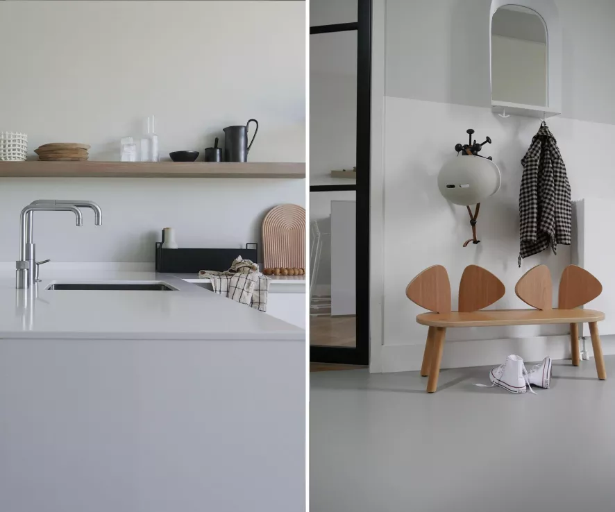 Ferm Living Ceramic Basket Opbergmand Large Off-White 13 Ferm Living Ceramic Basket Opbergmand Large Off-White - Afbeelding 13